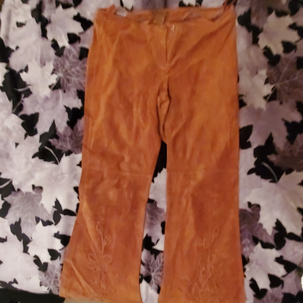Vintage suede pants